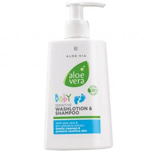 LR Aloe Vera Baby Bebek Hassas Yıkama Losyonu ve Şampuanı 250 ml