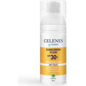 Celenes Herbal SPF30 Fluid Dry Touch Güneş Kremi 50 ml