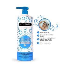 Morfose 2in 1 Collagen Şampuan Mavi 1000 ml